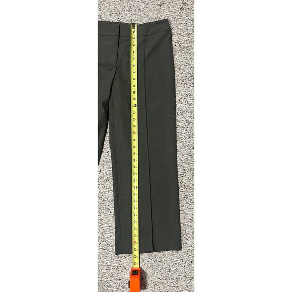 Trina Turk Dress Pants Dark Gray Office Minimalist Tailored Career 25" Inseam 6 - Picture 4 of 7